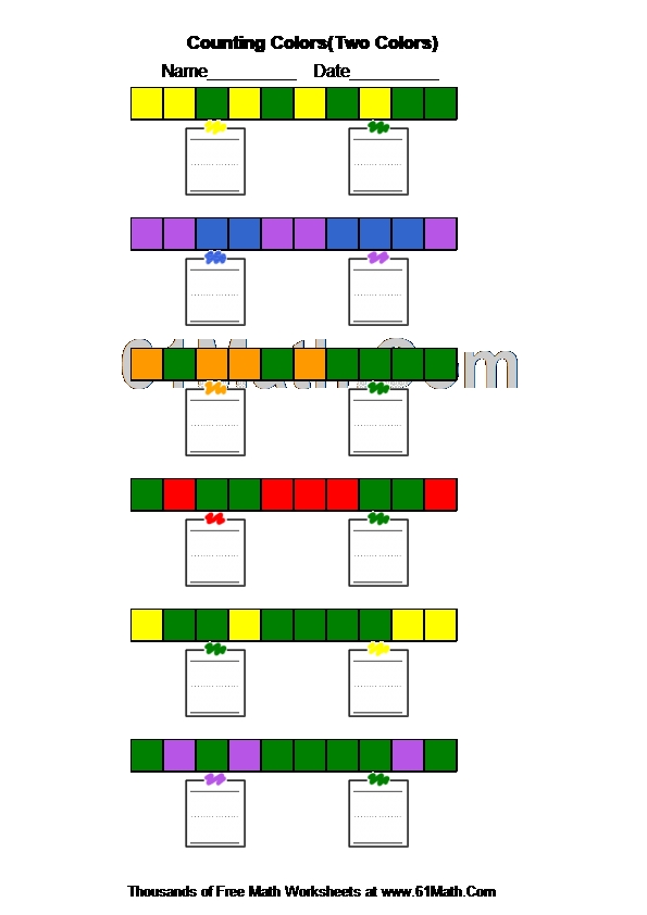 Counting Colors(Two Colors)