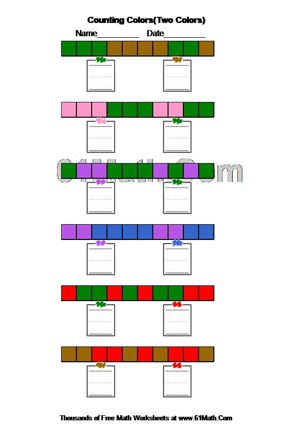 Counting Colors(Two Colors)