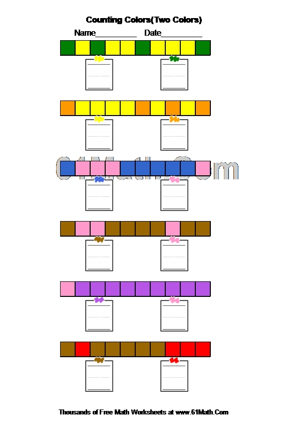 Counting Colors(Two Colors)