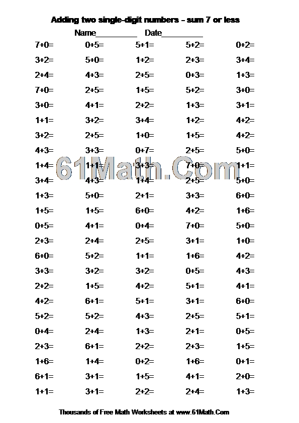 adding-two-single-digit-numbers-sum-7-or-less-create-your-own-math-worksheets